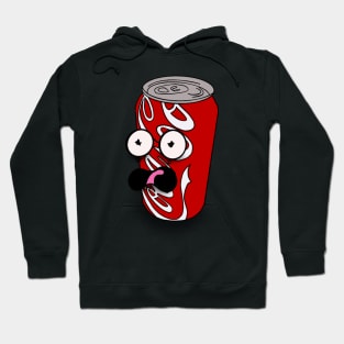 Scared Coca Cola Can Hoodie